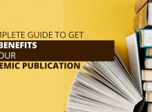 A COMPLETE GUIDE TO GET FULL BENEFITS FOR YOUR ACADEMIC PUBLICATION