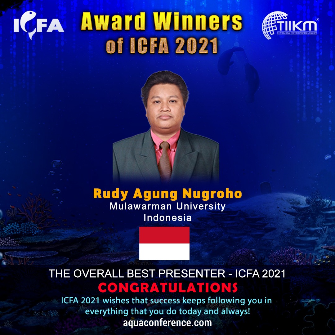 ICFA 2021 overall best presenter