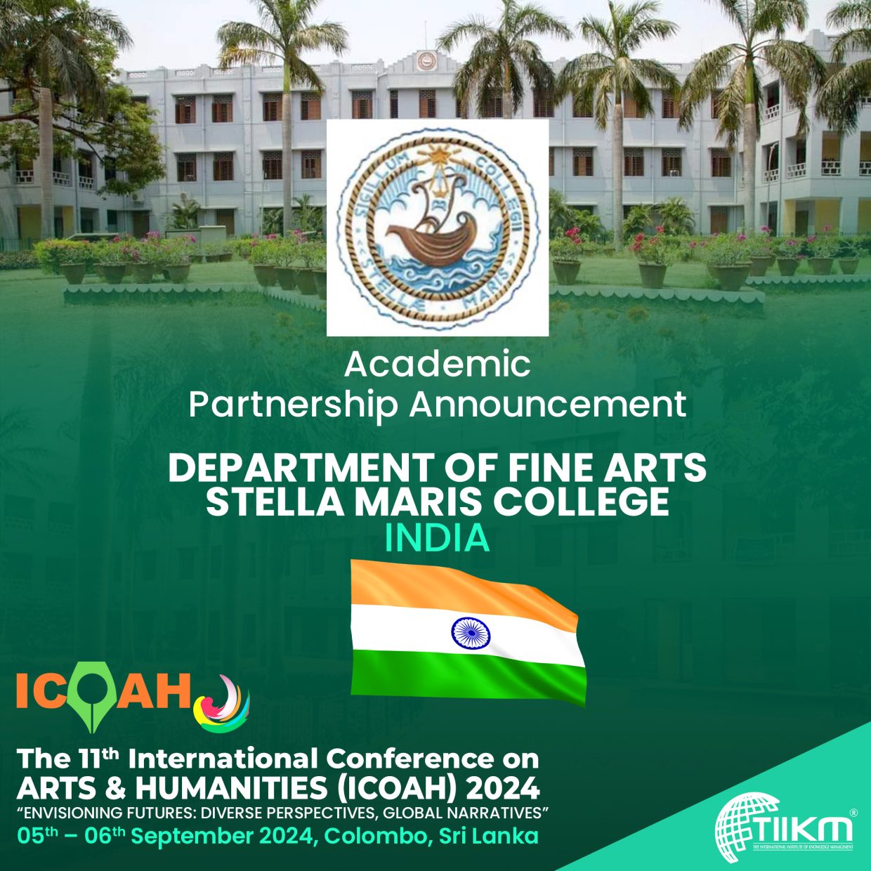 The 11th International Conference on
Arts & Humanities - ICOAH 2024