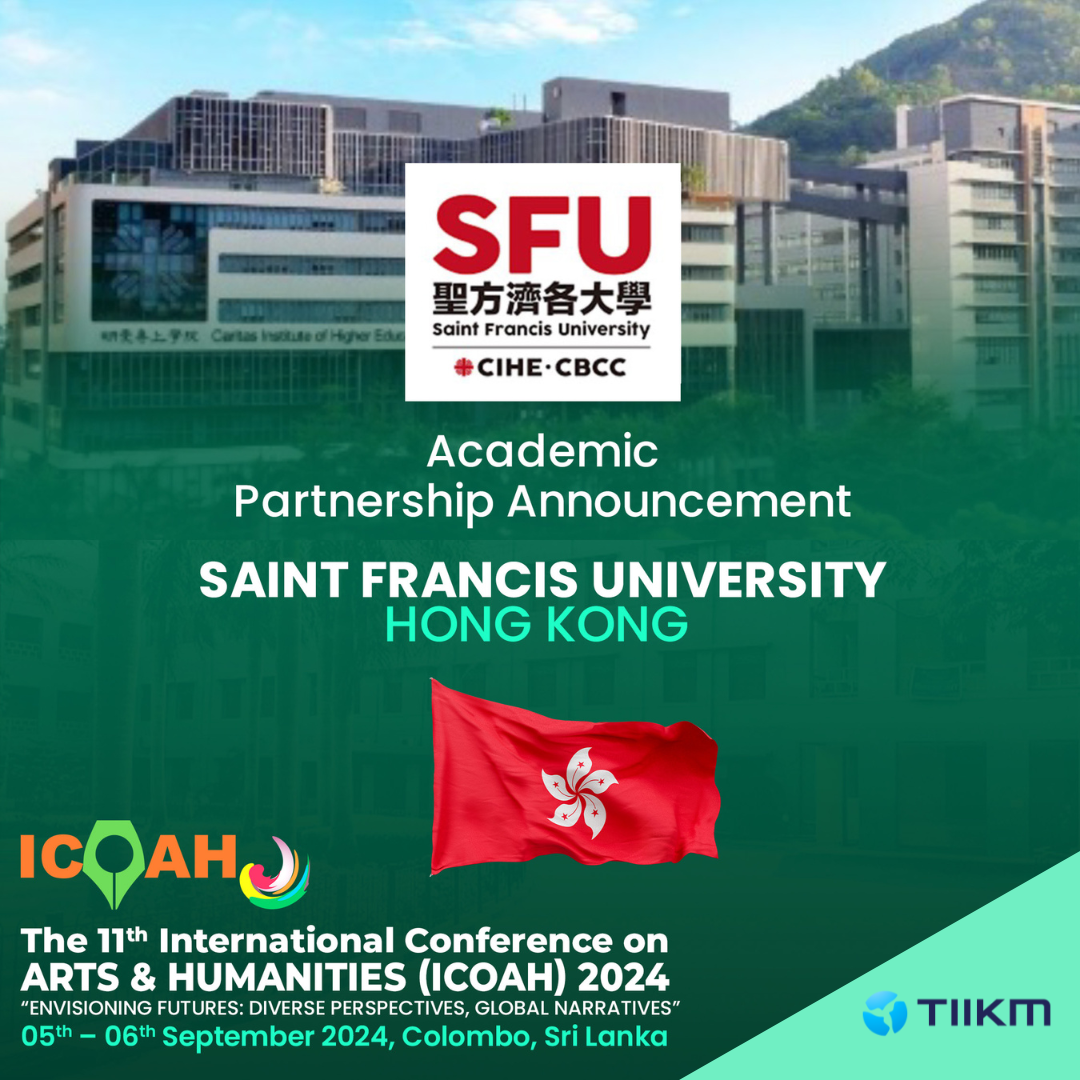 Art and Humanities Conference - ICOAH 2024